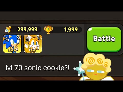 wild sonic and tails cookies appeared!