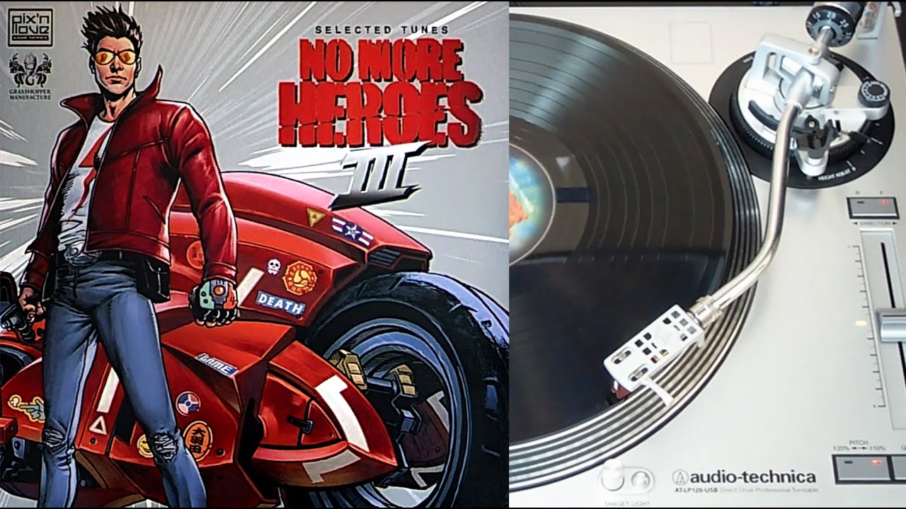 No More Heroes III - OST vinyl LP collector face A (Pix'n Love
