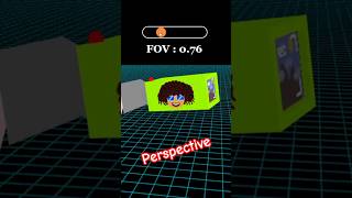 perspective() in p5.js – 4 Parameters Explained 📷✨