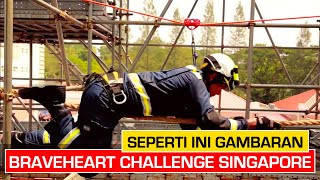 BRAVEHEART CHALLENGE SINGAPORE || GAMBARAN SEBUAH SKILL COMPETITION PEMADAM KEBAKARAN screenshot 5