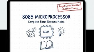 Microprocessor Short Revision Clips 📚 | VARDI Batch Notes | Score Better in Exams #havildareducation