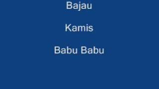 Miniatura del video "Bajau   Kamis   Babu Babu"