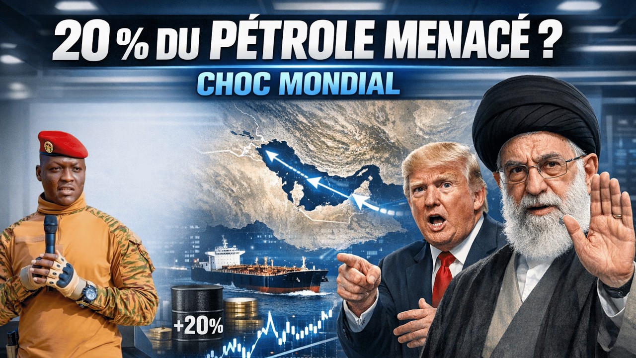 Ibrahim Traoré : 20 % du pétrole mondial menacé, choc Iran–USA révélé