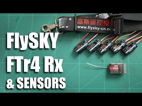 FlySky FTr4 receiver and iBUS sensors