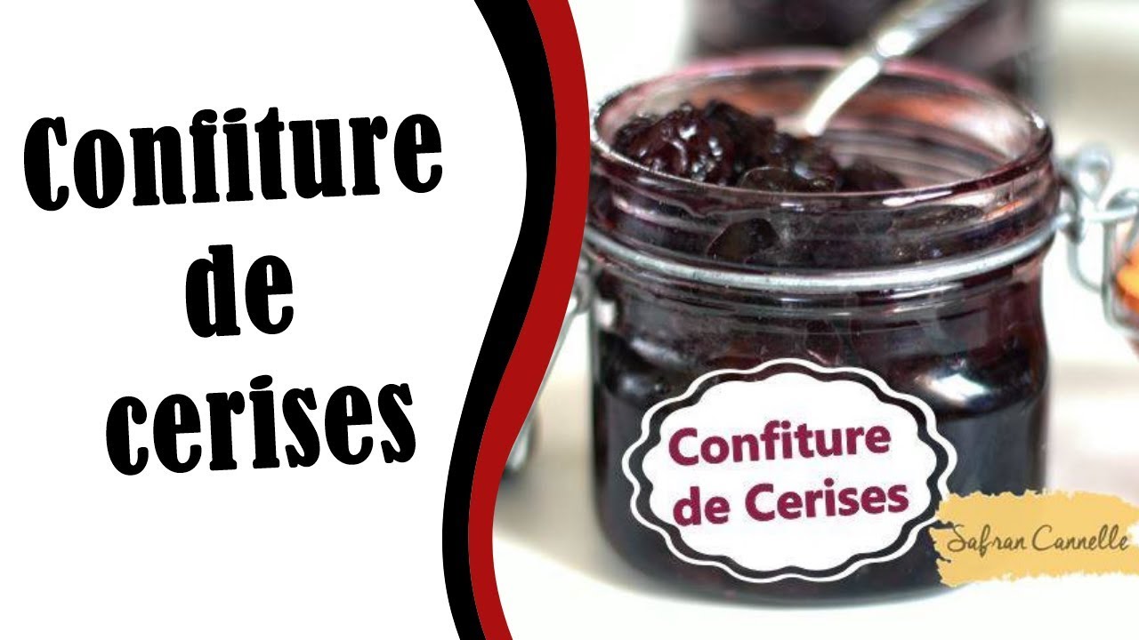 Confiture  de  cerises