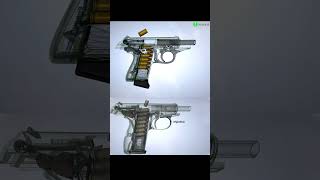 Walther PPK vs Makarov 🎮 Classic vs Historic #classic #comparison #history #animation #reload #pubg