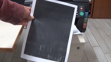 What to do if your laser printer only prints complete full black sheets