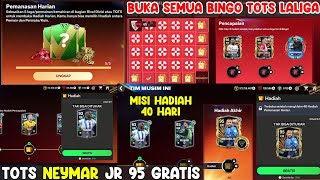 CARA MENDAPATKAN PEMAIN TOTS NEYMAR JR OVR 95 GRATIS & KLAIM SEMUA HADIAH TOTS LALIGA FC MOBILE 24