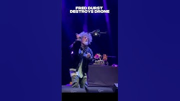 Limp Bizkit’s Fred Durst Smacks Drone Mid-Show #limpbizkit #freddurst #numetal