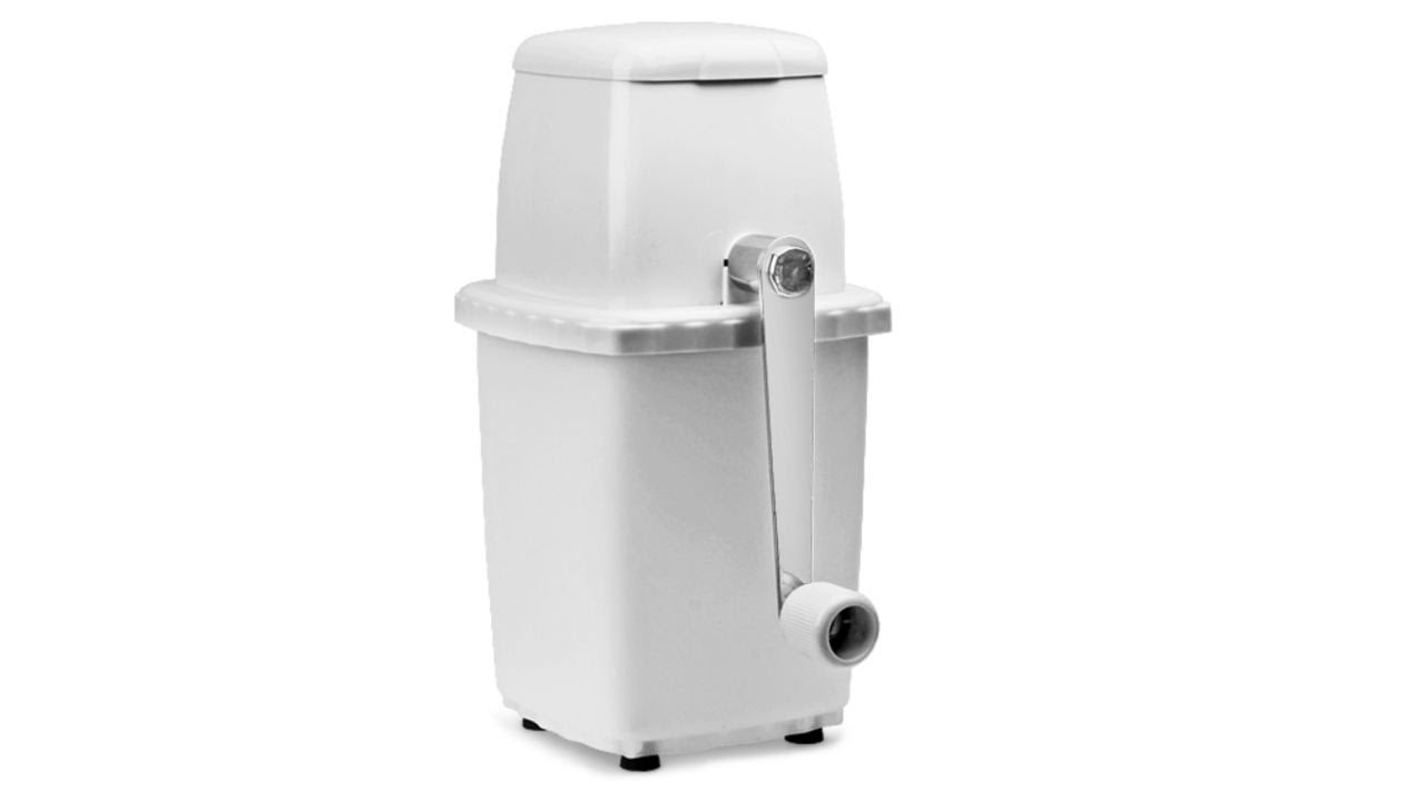 White Plastic Ice Crusher 