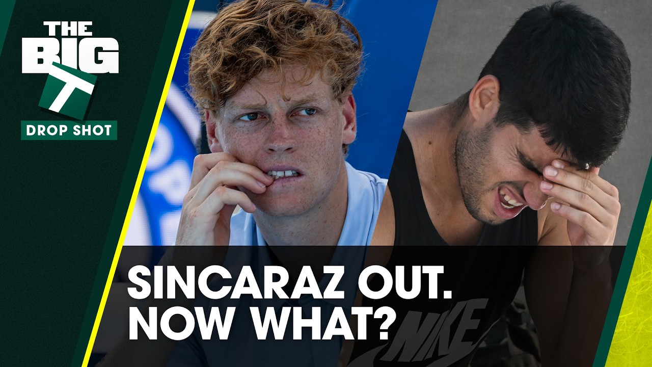 DROP SHOT EDITION: No ’Sinn-cinnati' - Jannik Sinner Injury News | The Big T Podcast