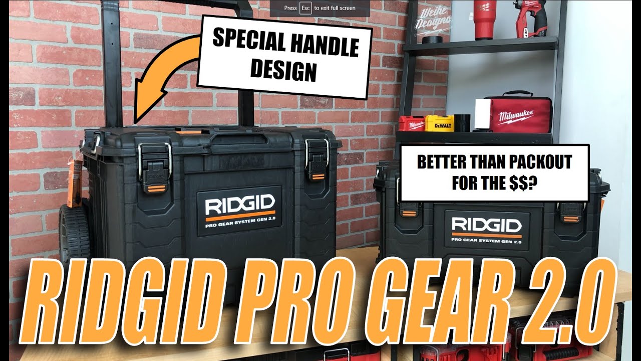 Ridgid Stackable Tool Box System - Pro Tool Reviews