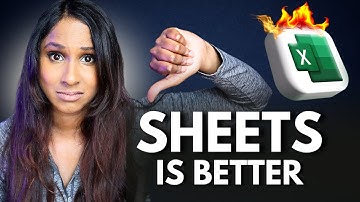 I abandoned Excel COMPLETELY because of Google Sheets | Google Sheets vs Excel