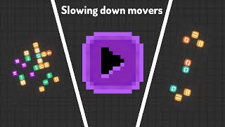 Slowing down movers (Inspired by TheTrashCell)| Cell Machine Mystic Mod +