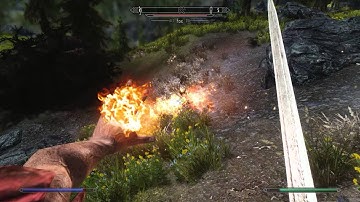 Elder Scrolls V:  Skyrim - Real Vision ENB mod (Short Gameplay)