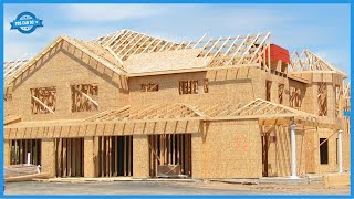 Modern Wooden House Construction Technology - Free Documentary, Heavy Equipment In Wooden Industry