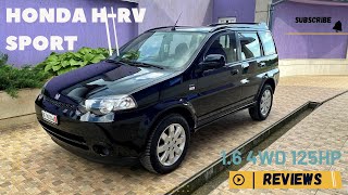 2002 Honda H-RV Sport 4WD 1.6 125hp | Reviews