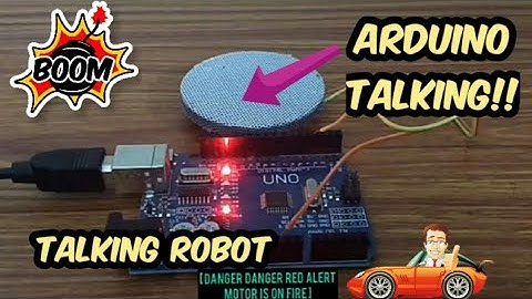 Arduino Talking||Arduino TTS|| Text to Speech