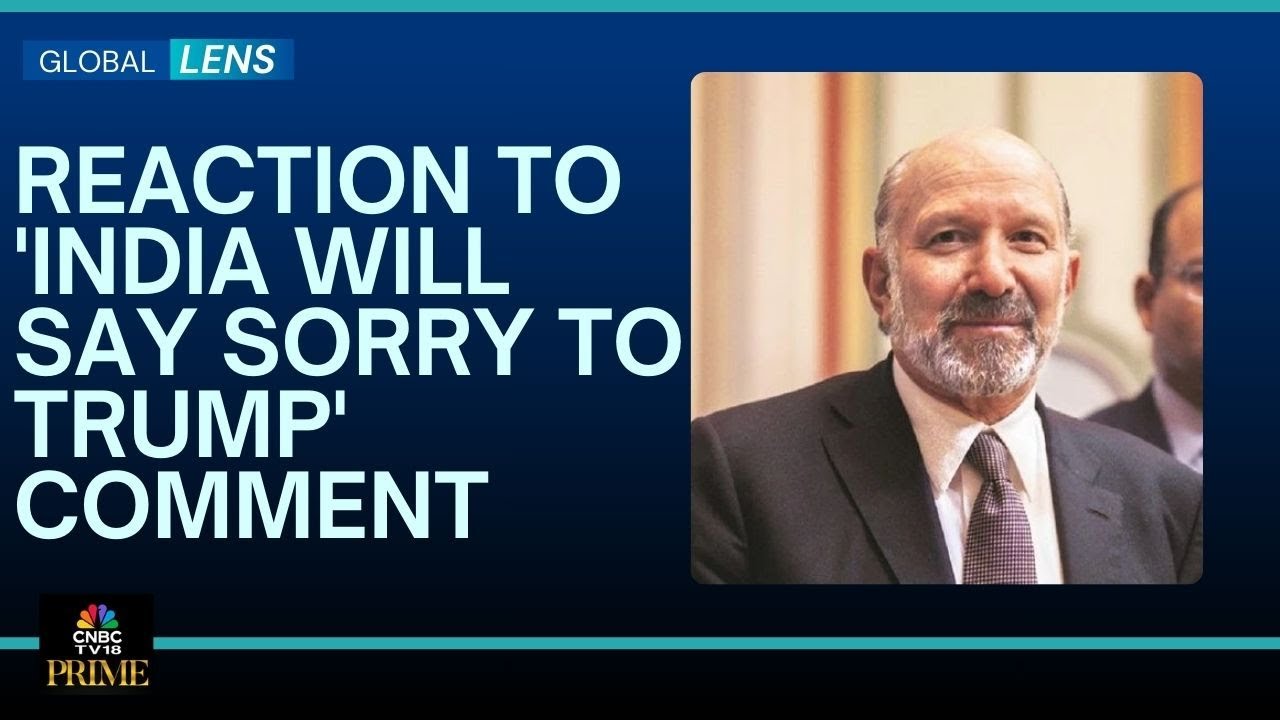 Ex-Diplomat Reacts To Lutnick's Comment Saying That India Will Apologize To Trump