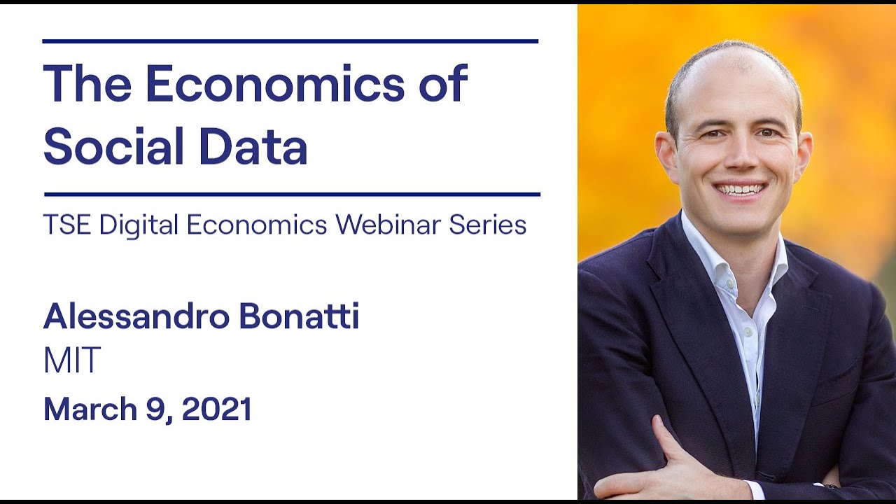 TSE Online Economics of Platforms seminar - Alessandro Bonatti