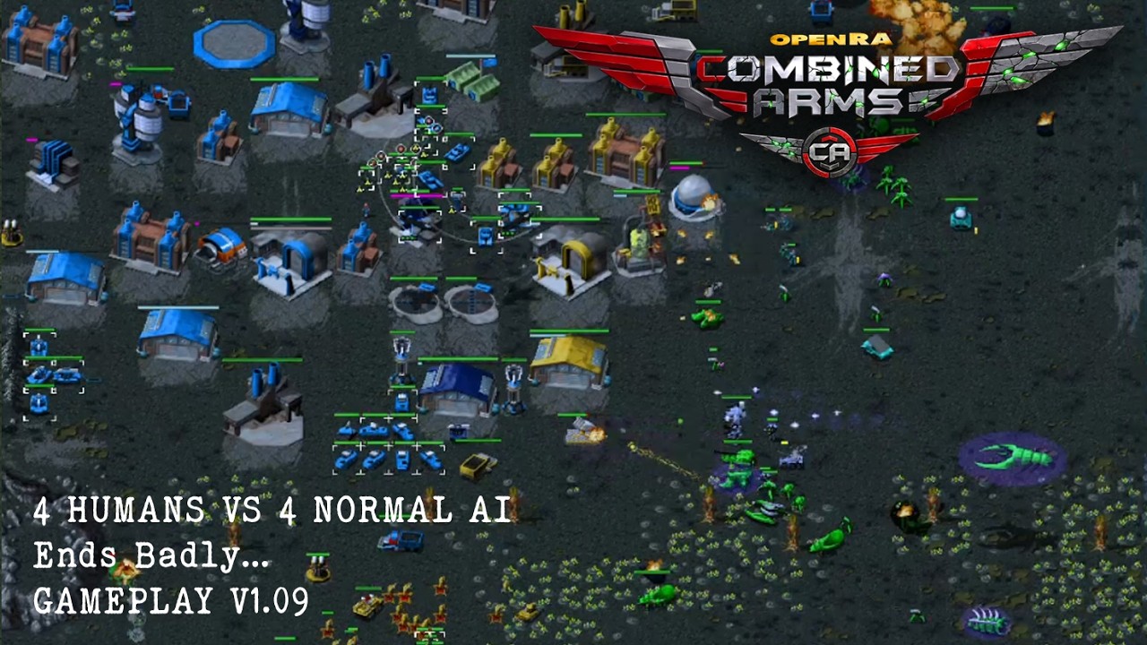OpenRA Combined Arms Gameplay02