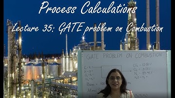 Lecture 35 GATE Problem on Combustion