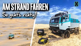 Mit dem 4x4 Camper auf dem Strand fahren - DAS musst du vorher wissen!