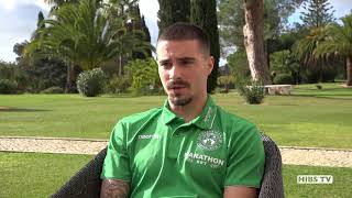 Hibs tv meets jamie maclaren