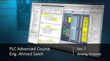 PLC Advanced - Lec 7 - Analog outputs