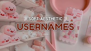 Soft Aesthetic Usernames 🍒 screenshot 4