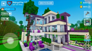 Block Craft 3D: Crafting Game #4007 | Modern House 🏠