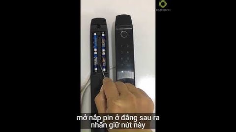 Homekit - Cách reset Khoá AB-13G app Tuya Smart