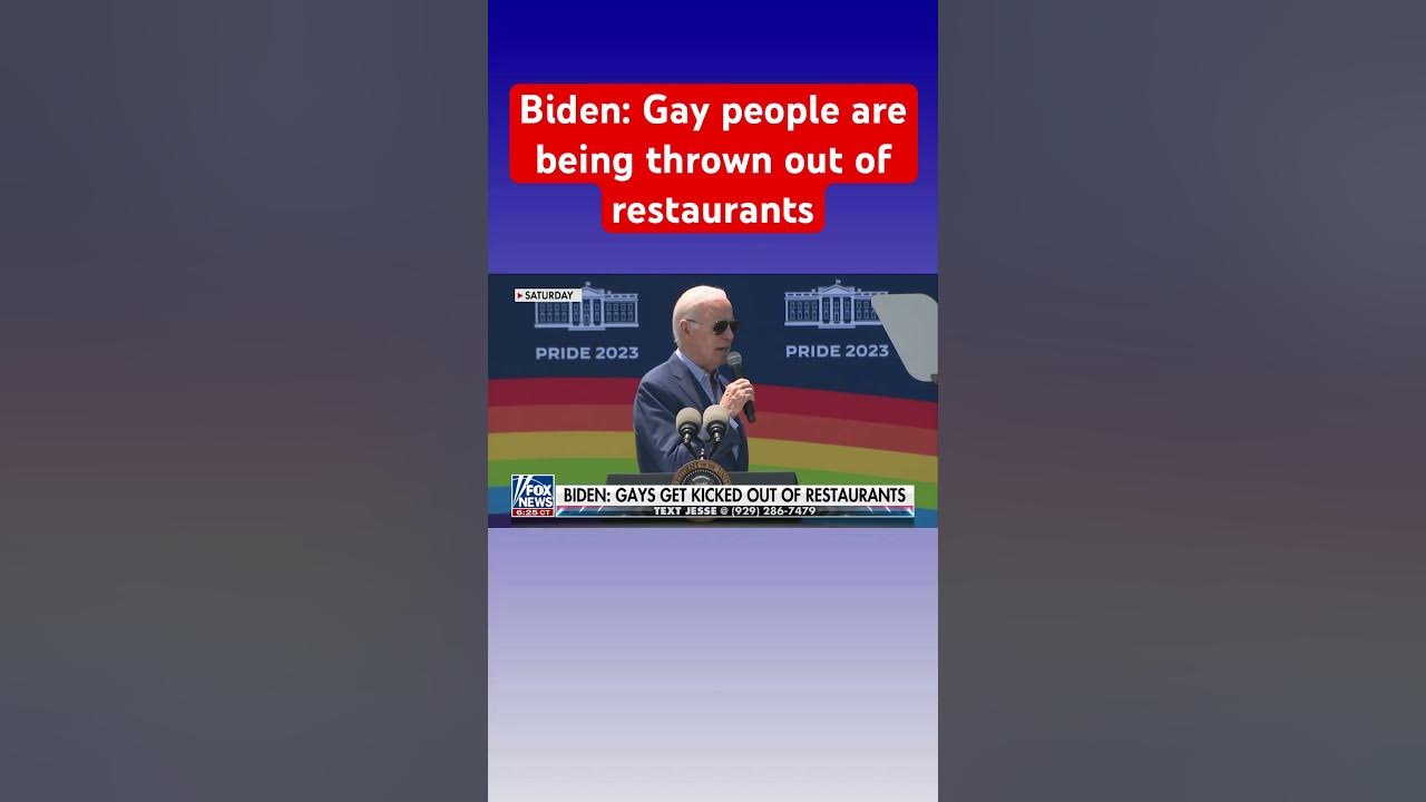Jesse Watters: Biden is celebrating Pride month by lying to you #shorts