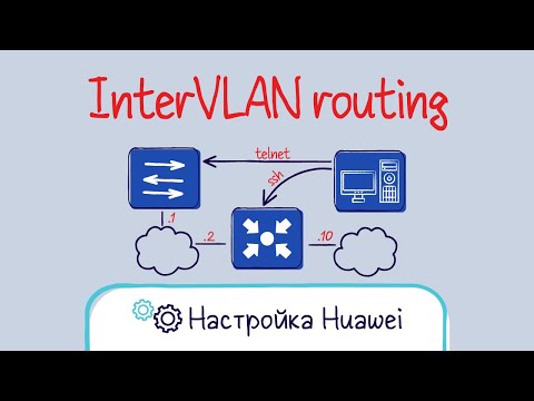 Настройка Huawei. Маршрутизация VLAN на L3 коммутаторе. InterVLAN routing.