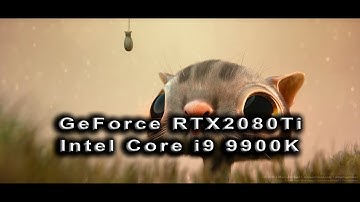 Benchmark - Blender - Fishy Cat - CPU Render - Intel Core i9 9900K
