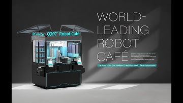 COFE+ 6th Generation Robot Coffee Kiosk Introduction