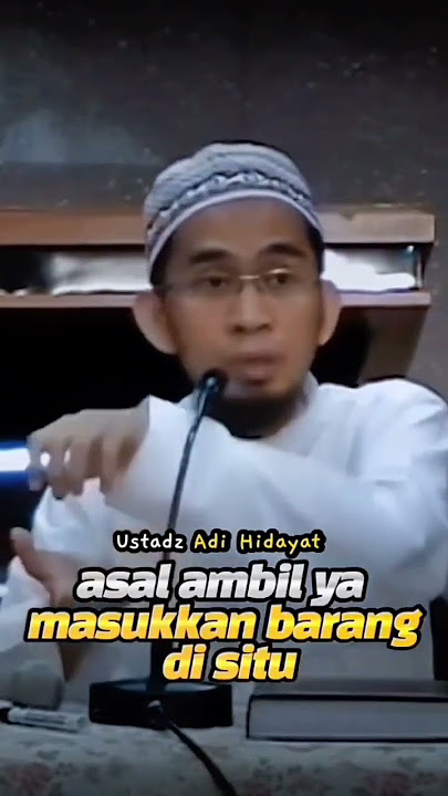 Mengambil Hak Orang - Ustadz Adi Hidayat