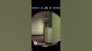 CSGO SIMPLE CLUTCH 1V2 WITH AWP - SHORTS