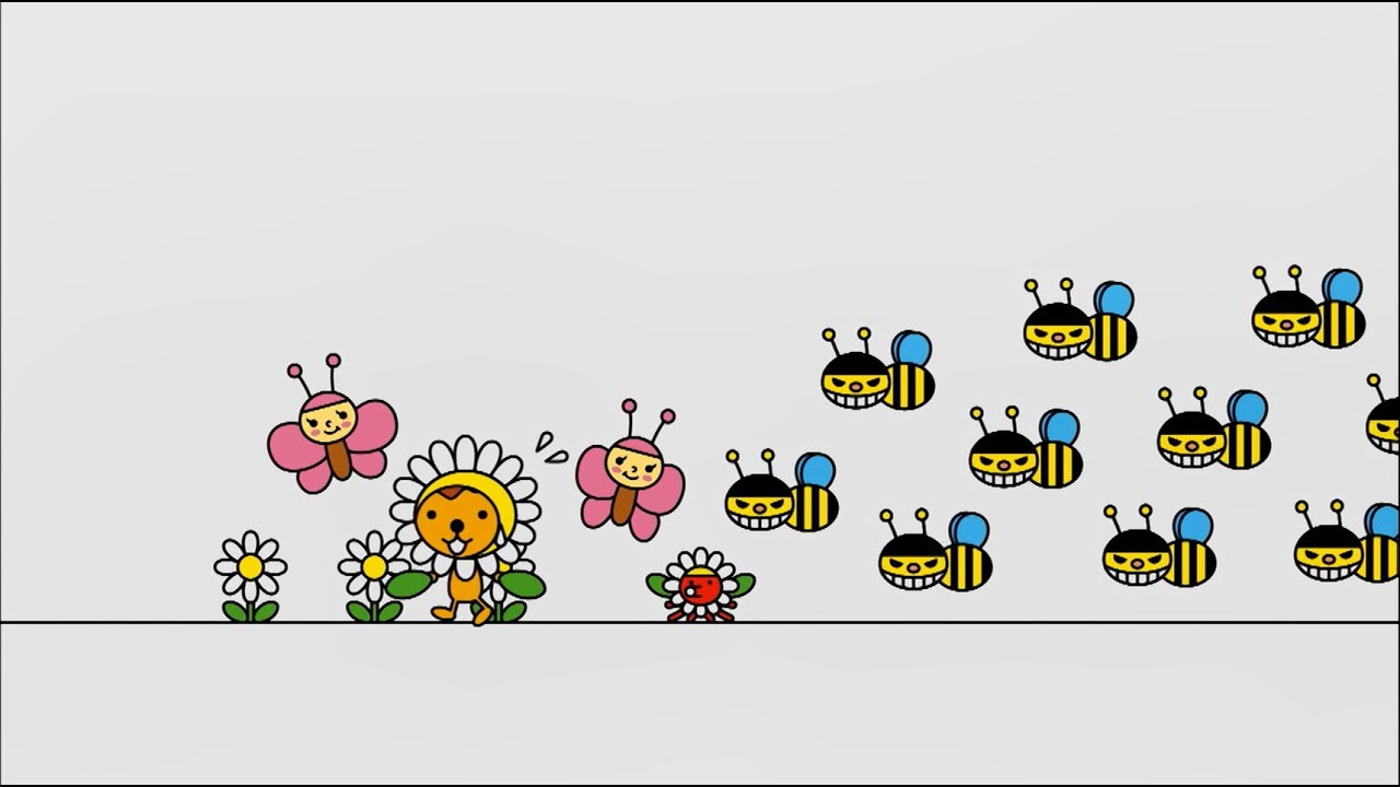 そんなー！ちょうちょのハズが…【たこるTV】局キャラアニメ