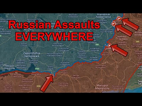 Russian Assaults EVERYWHERE | Russian Forces Storm Trenches By Bakhmut | Avdiivka | Robotyne