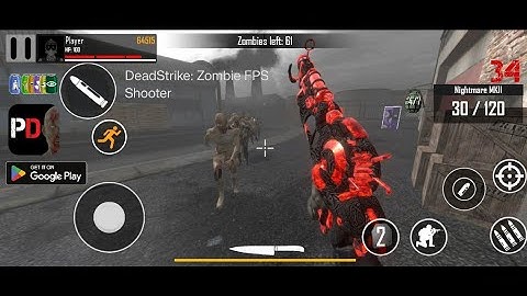 DeadStrike: Zombie FPS Shooter Android Gameplay!