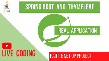 PART 1 - Spring boot crud with thymeleaf - Set up project  🔥