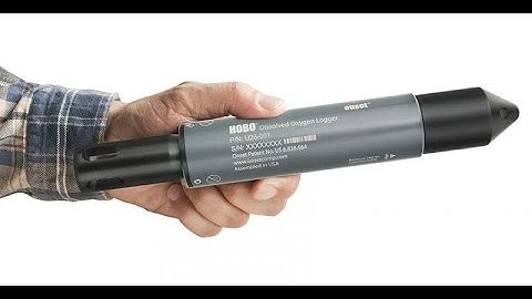 Monitoring Water Quality with the New HOBO U26 Dissolved Oxygen Data Logger