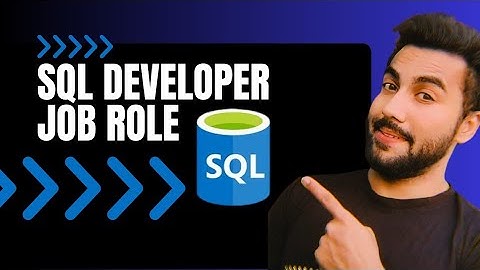 SQL developer Job Role ⚡ #sql #job