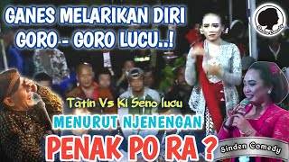 Download Lagu SINDEN TATIN Diganggu AYU, GANES mari nembang MELARIKAN DIRI ! Lucu bikin ngakak...! MP3