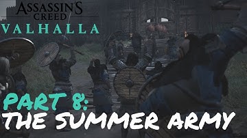THE SUMMER ARMY - Assassins Creed Valhalla Gameplay (Part 8)