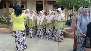 Paduan Suara di Upc HUT Kota Kebumen ke 394 SMP N1 BUAYAN,Senin 21 08 2023