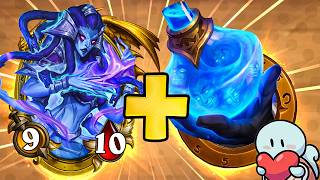 Absolutely GAMEBREAKING Combo! | Hearthstone Battlegrounds