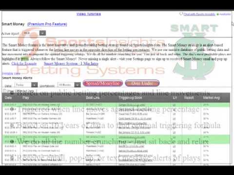 Learn About Smart Money in Sports Betting – Sports Insights Video