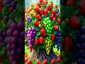 easy and new technique how to grow and propagate hybrid strawberry fruit trees with grapes #fruits